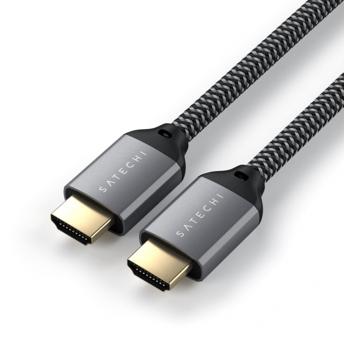 Satechi 8K Ultra HD High Speed HDMI Braided cable 2m - Black [4]