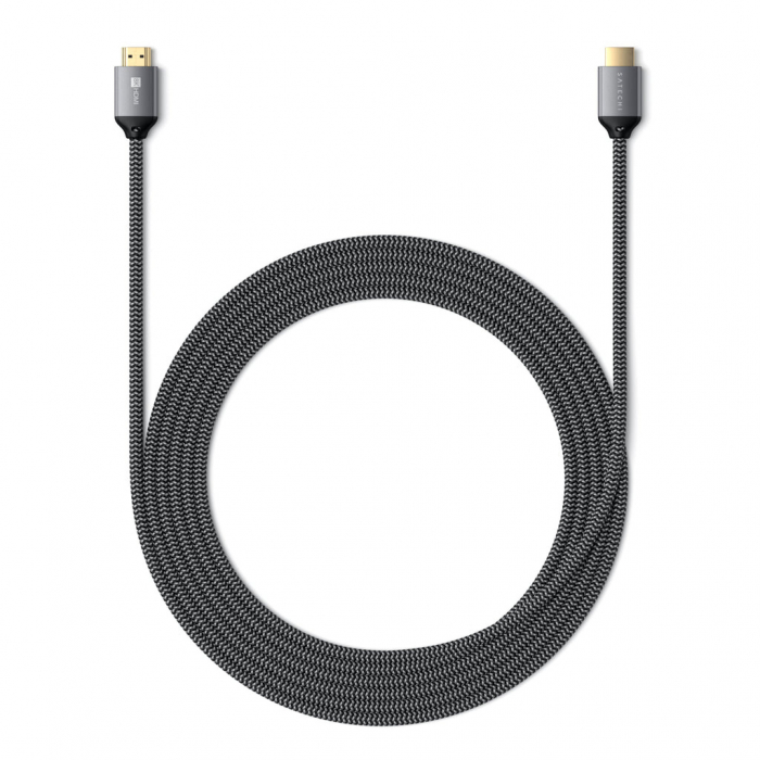 Satechi 8K Ultra HD High Speed HDMI Braided cable 2m - Black [2]