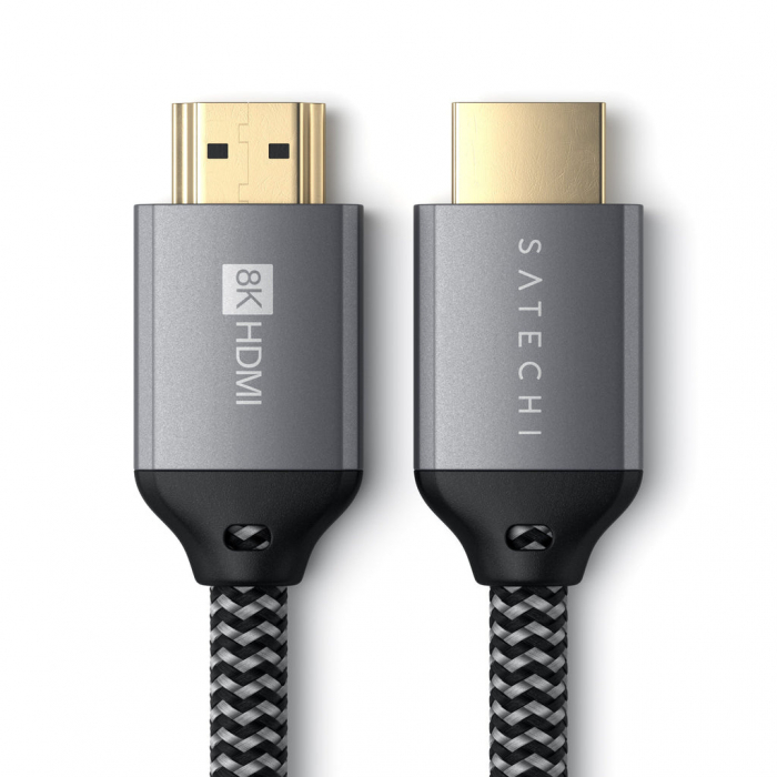 Satechi 8K Ultra HD High Speed HDMI Braided cable 2m - Black [3]