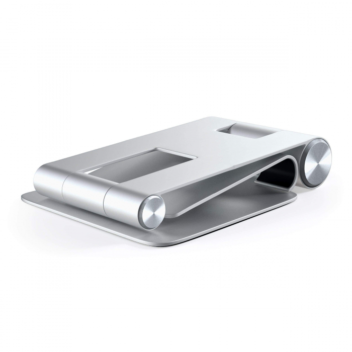 Satechi Aluminium R1 Adjustable Mobile Stand - Silver [2]