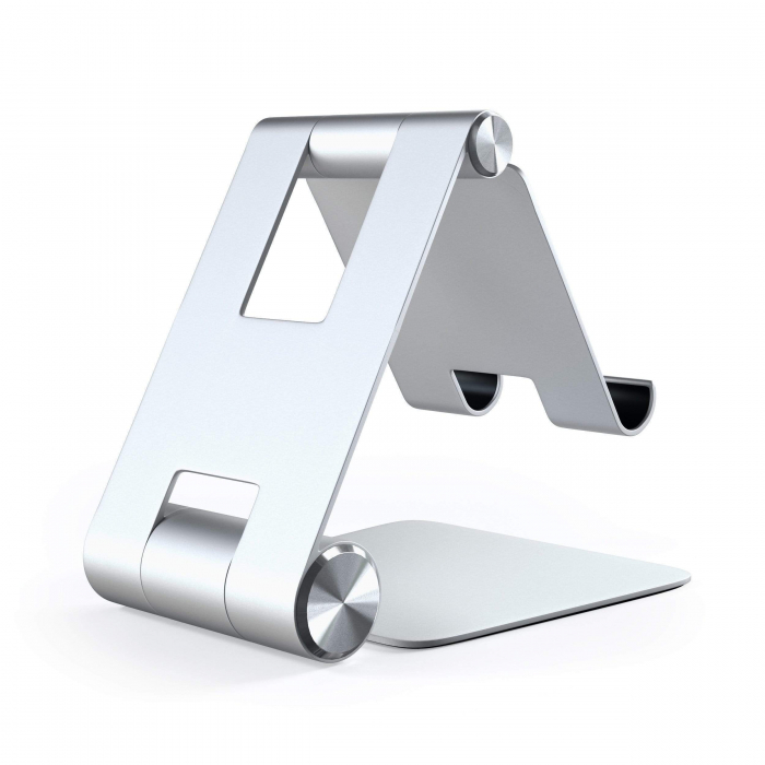 Satechi Aluminium R1 Adjustable Mobile Stand - Silver [3]