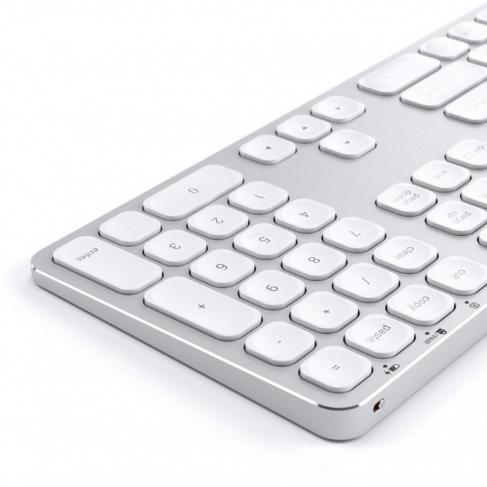 Satechi Aluminum Bluetooth Wireless Keyboard for Mac - US - Silver [3]