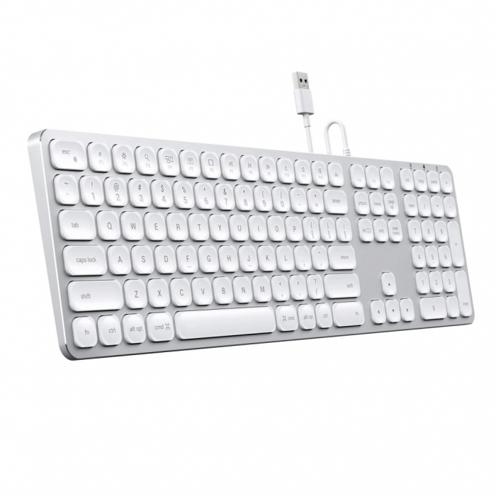Satechi Aluminum Wired Keyboard for Mac - US - Silver [5]