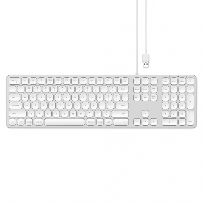 Satechi Aluminum Wired Keyboard for Mac - US - Silver [2]