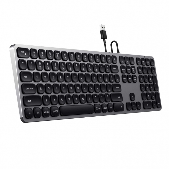 Satechi Aluminum Wired Keyboard for Mac - US - Space Grey [5]