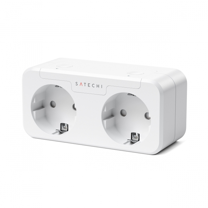 Satechi Apple Homekit Dual Smart Outlet (EU) - White [2]