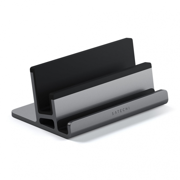 Satechi Dual Vertical Laptop Stand for MBPro and iPad [5]