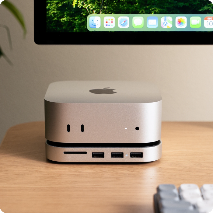 Satechi Mac Mini M4 Stand & Hub with SSD Enclosure [2]