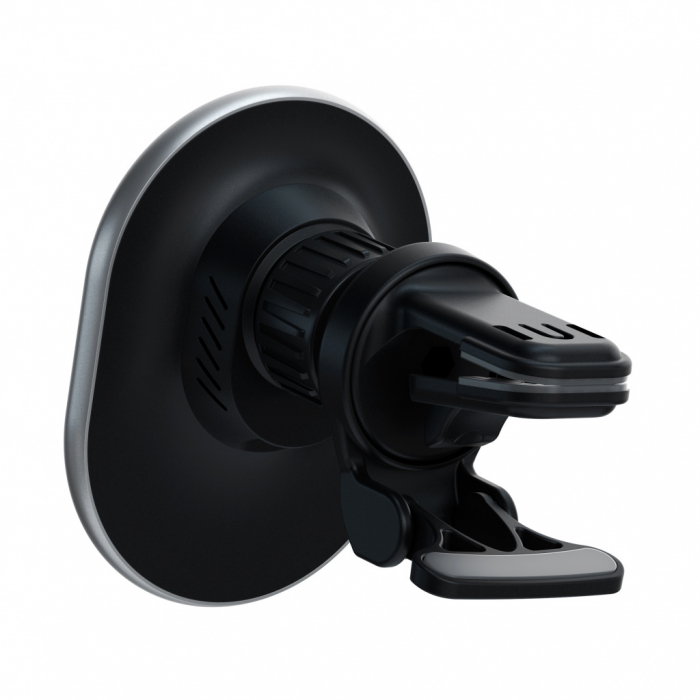 Satechi Magnetic Wireless Car Charger - Silver [5]