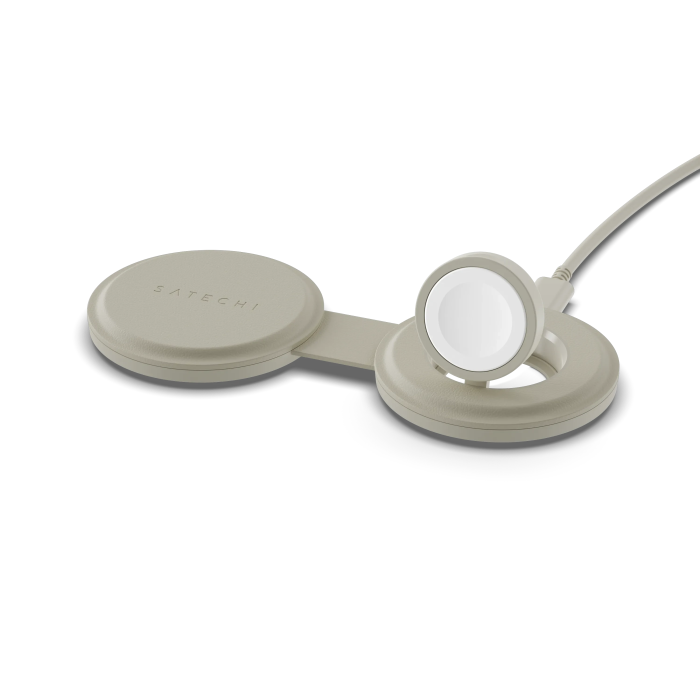 Satechi OntheGo 2-in-1 Wireless Charger - Sand [4]