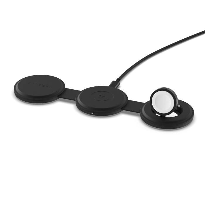 Satechi OntheGo 3-in-1 Wireless Charger - Black [4]