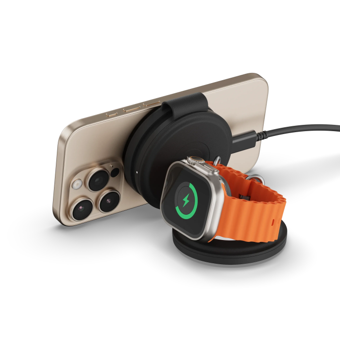 Satechi OntheGo 3-in-1 Wireless Charger - Black [5]