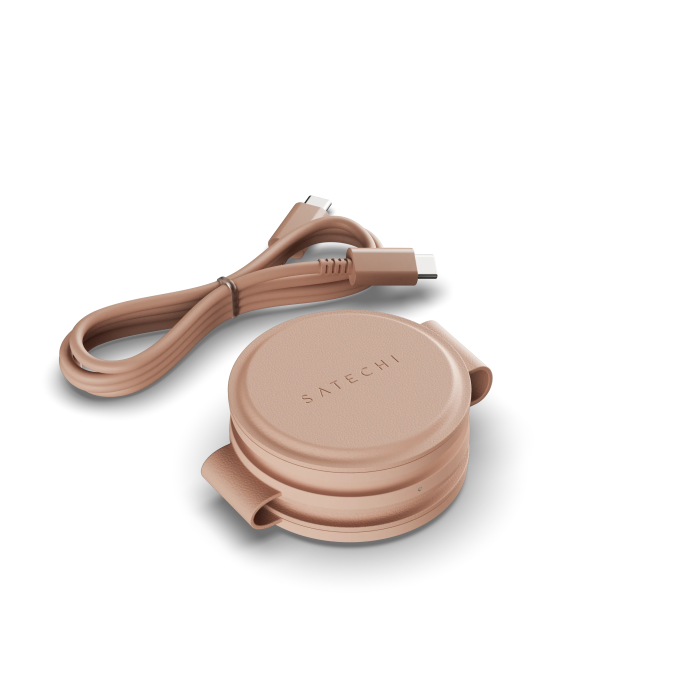 Satechi OntheGo 3-in-1 Wireless Charger - Desert Rose [6]
