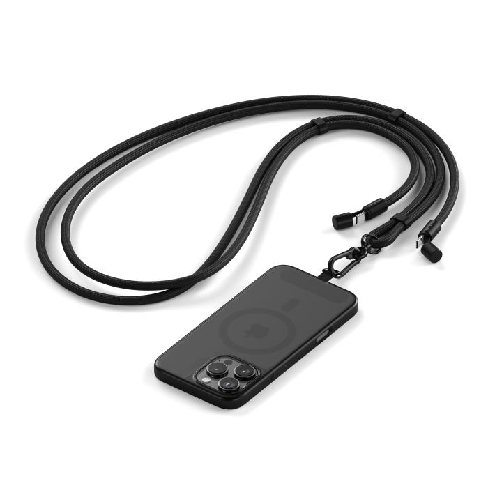 Satechi OntheGo Crossbody Lanyard Cable - Black [11]