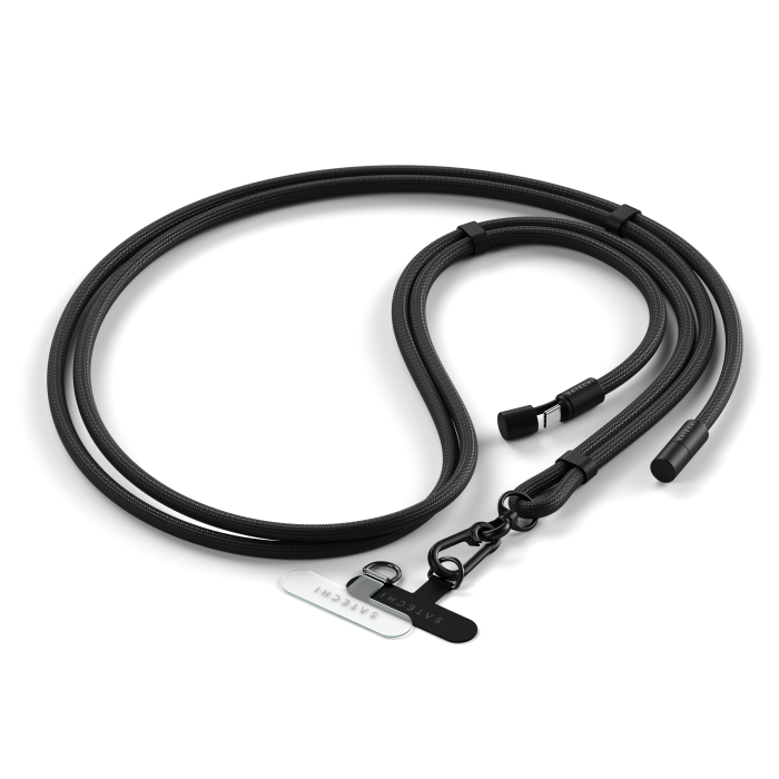 Satechi OntheGo Crossbody Lanyard Cable - Black [13]
