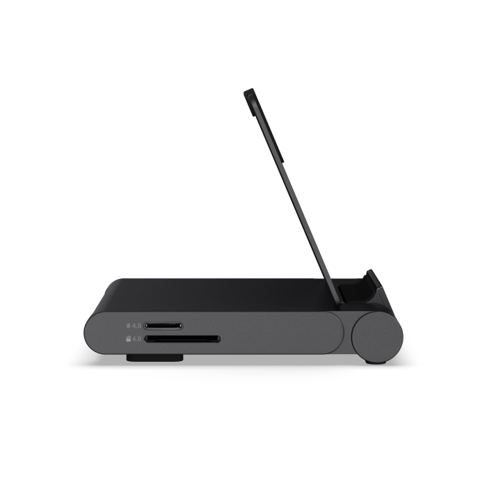 Satechi OntheGo Foldable Stand Hub (4K60Hz HDMI,1x 100W USB-C PD,Dual 10Gbps USB-C & USB-A,UHS-II SD & microSD Card Slots,iPad Compatibility 2021+) - Space Black [4]