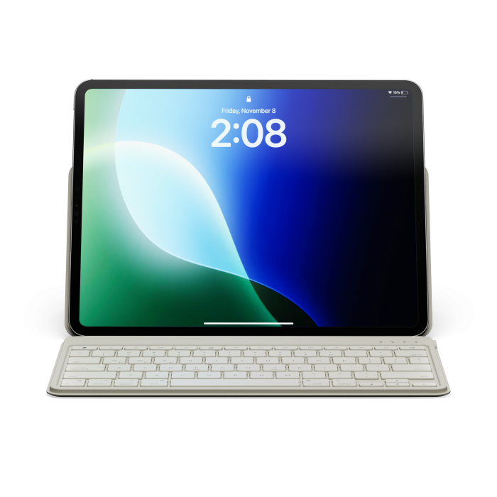 Satechi OntheGo Keyboard - CZECH - Sand [8]