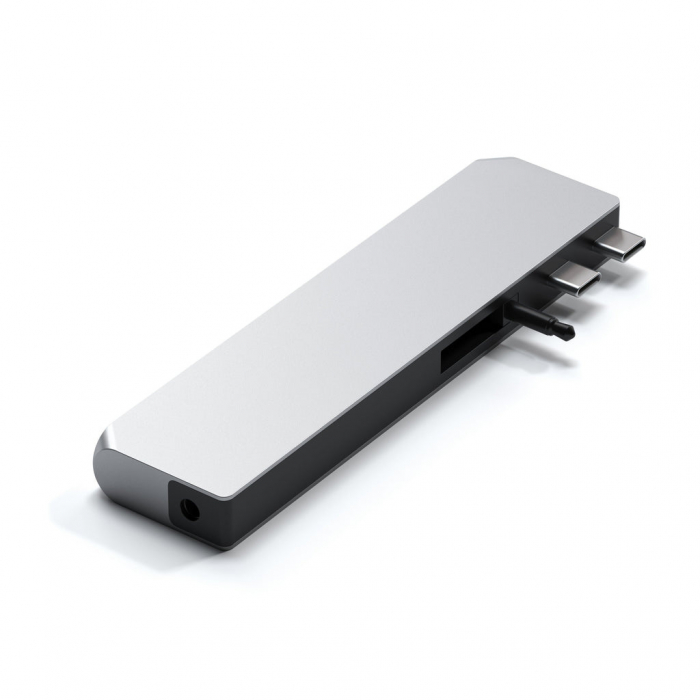 Satechi Pro Hub Max (1xUSB4,1x HDMI 4K 60Hz,1xUSB-A3.0,1x micro/SD,1xEthernet,1xUSB-C,1xAudio) - Silver [3]