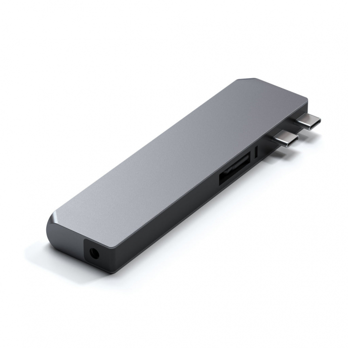 Satechi Pro Hub Max (1xUSB4,1x HDMI 4K 60Hz,1xUSB-A3.0,1x micro/SD,1xEthernet,1xUSB-C,1xAudio) - Space Grey [2]