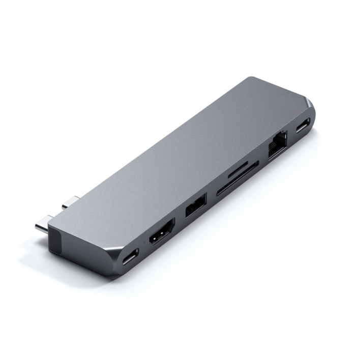 Satechi Pro Hub Max (1xUSB4,1x HDMI 4K 60Hz,1xUSB-A3.0,1x micro/SD,1xEthernet,1xUSB-C,1xAudio) - Space Grey [4]
