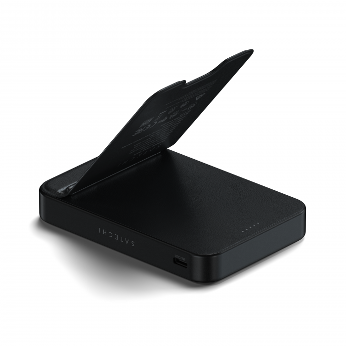 Satechi Qi2 10K Magnetic Power Bank with Stand - Black [8]