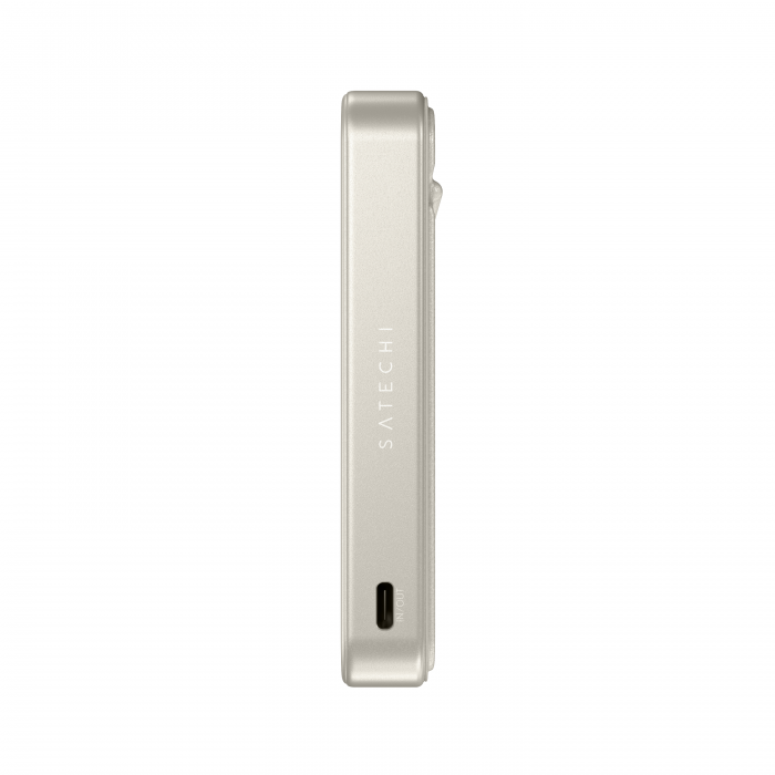 Satechi Qi2 10K Magnetic Power Bank with Stand - Sand [11]