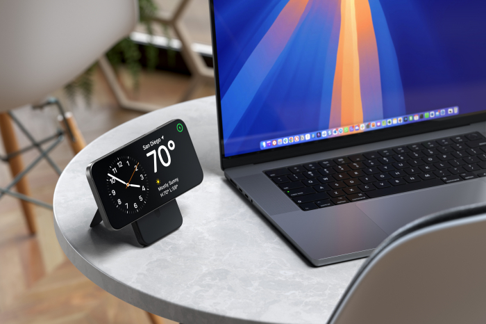 Satechi Qi2 5K Magnetic Power Bank with Stand - Black [7]