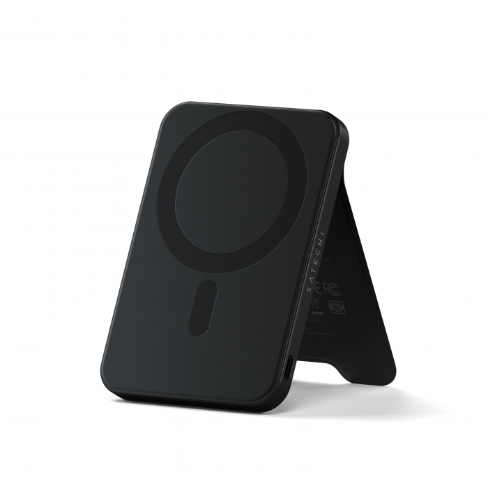 Satechi Qi2 5K Magnetic Power Bank with Stand - Black [1]