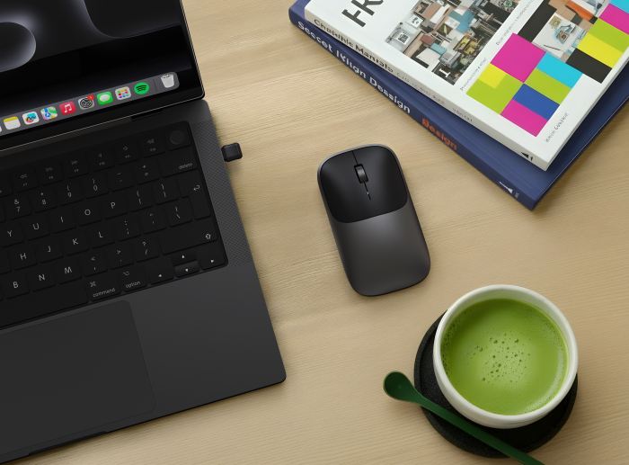 Satechi Slim EX Wireless Mouse - Space Black [3]