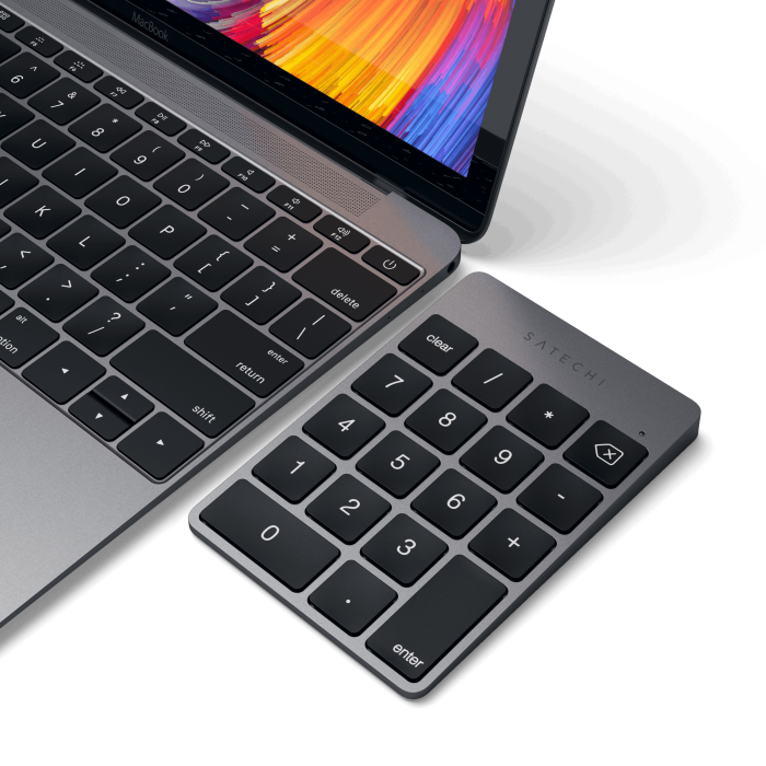 Satechi Slim Wireless Keypad - Space Gray [8]