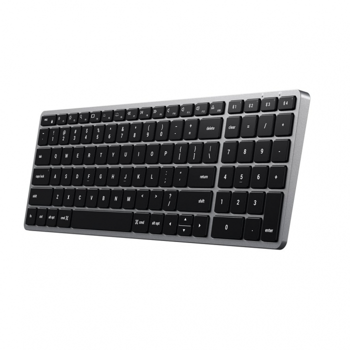 Satechi SLIM X2 Slim Bluetooth Wireless Keyboard + Num. Keypad - US - Space Grey [2]