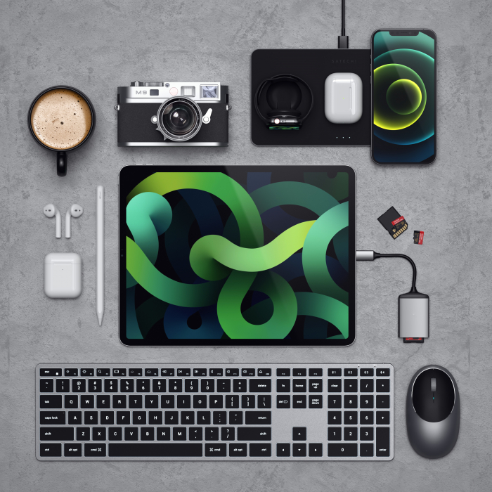 Satechi Slim X3 Bluetooth BACKLIT Wireless Keyboard - CZ - Space Grey [9]