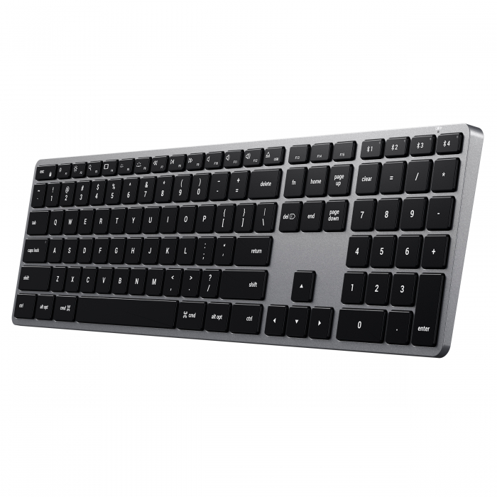 Satechi Slim X3 Bluetooth BACKLIT Wireless Keyboard - CZ - Space Grey [7]