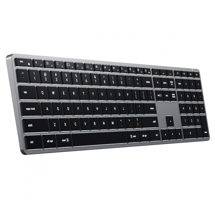 Satechi Slim X3 Bluetooth BACKLIT Wireless Keyboard - HU - Space Grey [7]