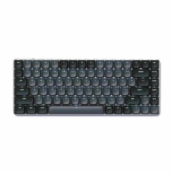 Satechi SM1 Slim Mechanical Backlit Bluetooth Keyboard (Windows Keycaps - Windows, Left Alt, Right Alt 2.4GHz USB Receiver) - Black [4]