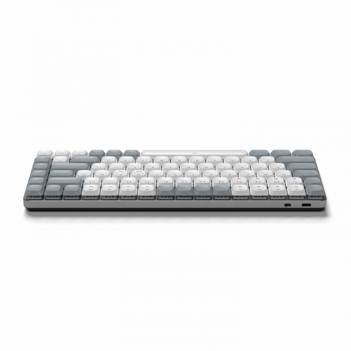 Satechi SM1 Slim Mechanical Backlit Bluetooth Keyboard (Windows Keycaps - Windows, Left Alt, Right Alt 2.4GHz USB Receiver) - Grey/White [5]