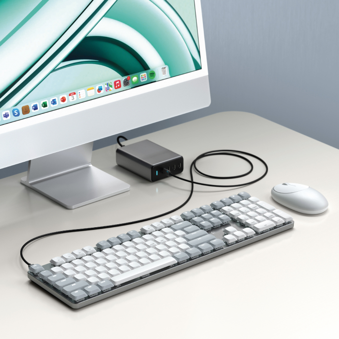 Satechi SM3 Slim Mechanical Backlit Bluetooth Keyboard (Light) - US - Light [5]