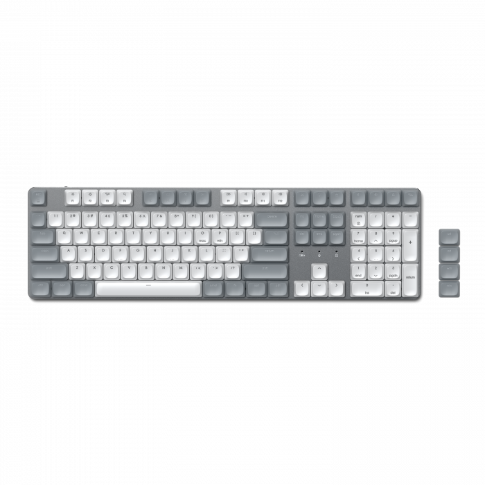 Satechi SM3 Slim Mechanical Backlit Bluetooth Keyboard (Light) - US - Light [10]