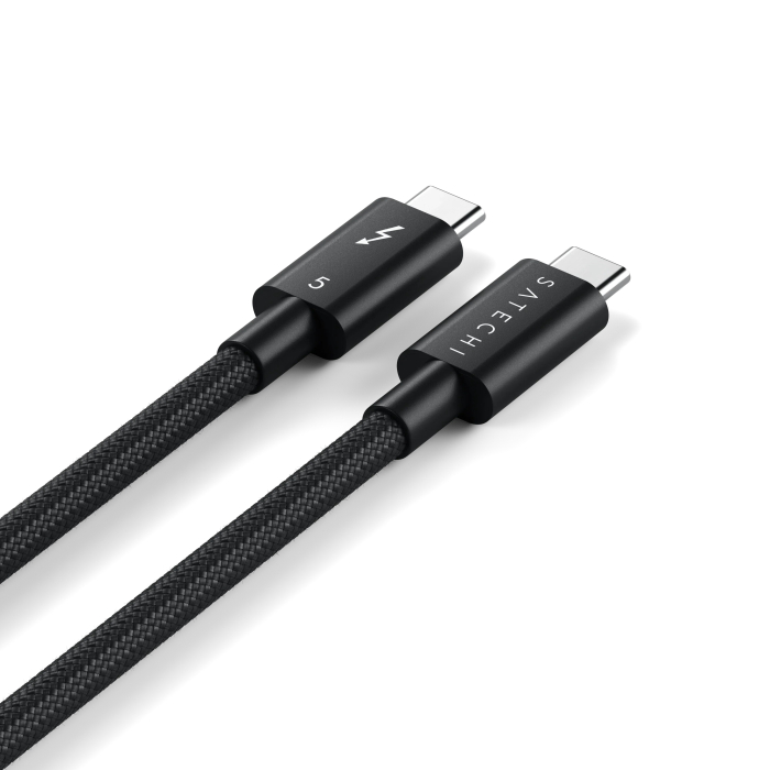 Satechi Thunderbolt 5 Pro Braided Cable 1m (PD240W,80Gpbs data,8K Video) - Space Black [5]