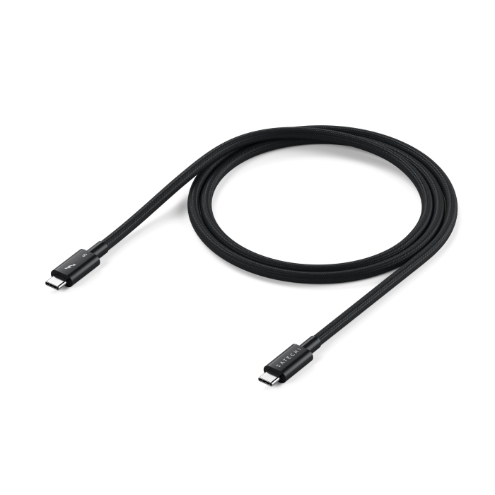 Satechi Thunderbolt 5 Pro Braided Cable 1m (PD240W,80Gpbs data,8K Video) - Space Black [4]