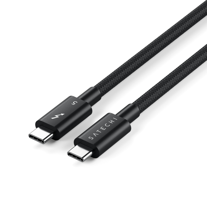 Satechi Thunderbolt 5 Pro Braided Cable 1m (PD240W,80Gpbs data,8K Video) - Space Black [3]