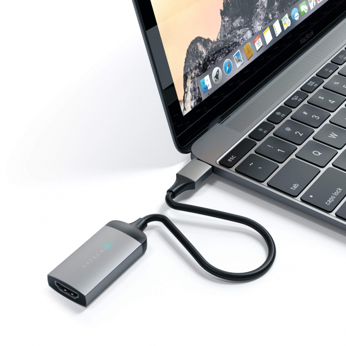Satechi Type-C to 4K HDMI Adapter - Space Grey [8]