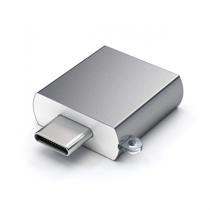 Satechi Type-C to USB-A 3.0 Adapter - Space Grey [3]
