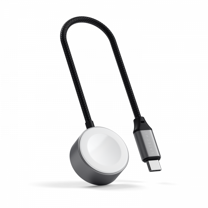 Satechi USB-C Magnetic Fast-Charging Cable for Apple Watch - Space Gray [4]