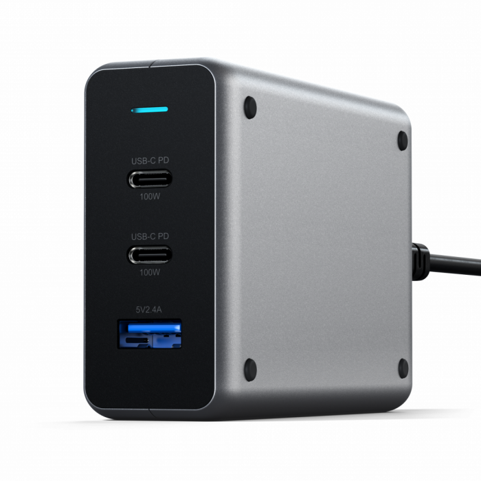 Satechi USB-C PD Compact GAN Charger 100W 1xUSB-C PD,2xUSB-C PD,1xUSB-C PD,1xUSB-A,2x USB-C PD [3]