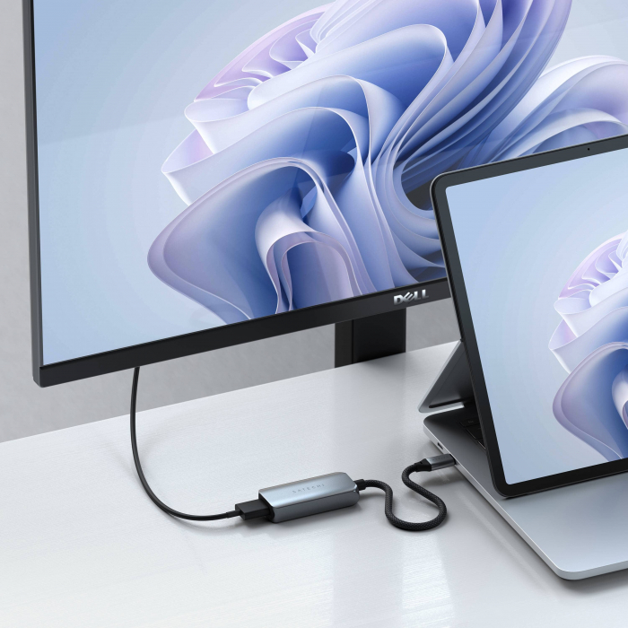 Satechi USB-C To HDMI 2.1 8K Adapter (Mac Devices up to 4K/60Hz, 8K/60Hz, 4K 60Hz/120Hz, 2K/ 40Hz, 1080P/500Hz,  Dynamic HDR10+  HDCP 1.4 & HDCP 2.3) - Space Grey [7]