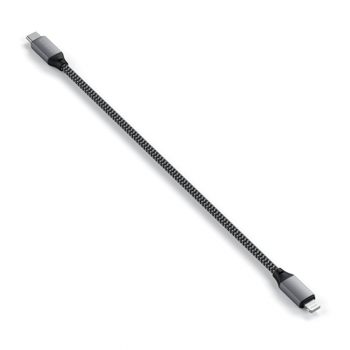 Satechi USB-C to Lightning Short Cable 25cm - Space Grey [5]