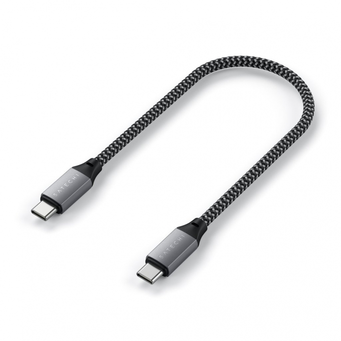 Satechi USB-C to USB-C Short Cable - 25cm - Space Grey [5]