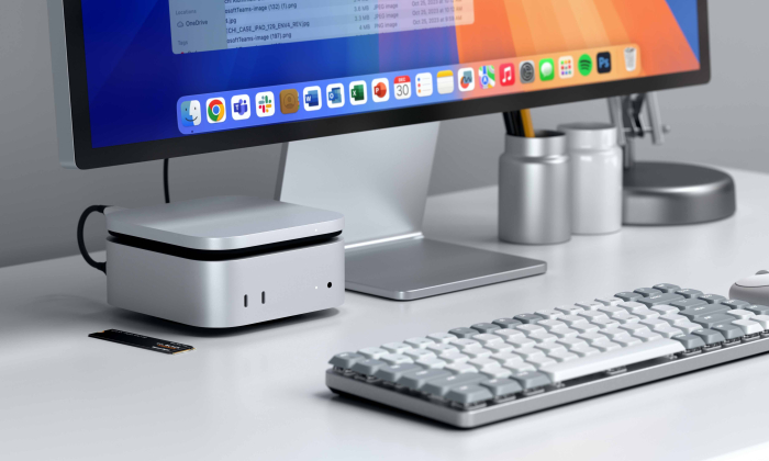 Satechi USB4 Slim NVMe SSD Enclosure - Grey [5]