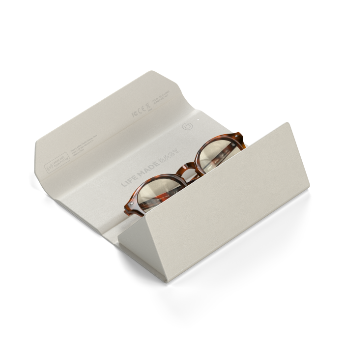 Satechi Vegan-Leather FindAll Glasses Case - Sand [8]